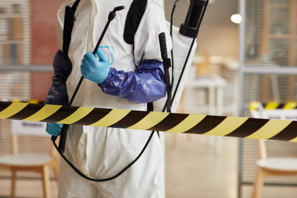 Professional Trauma Scene Cleanup technician working in Amherst, WI